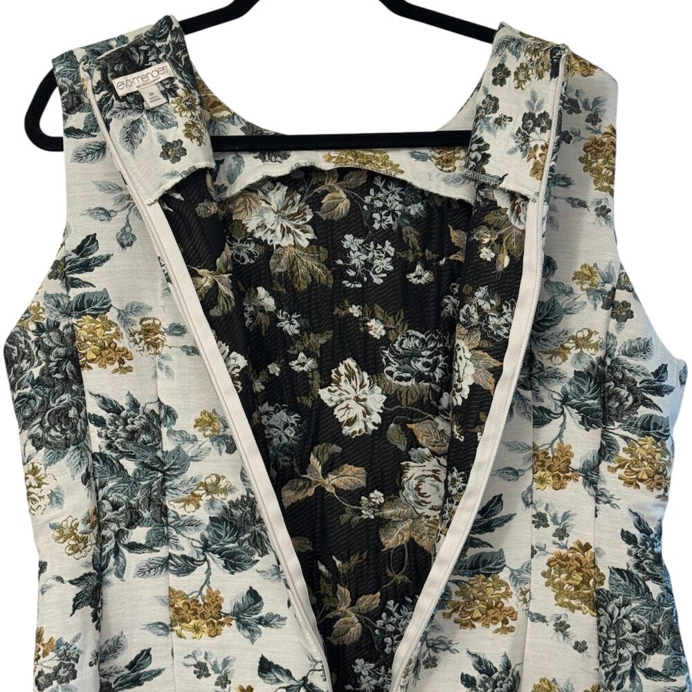 New York & Company Eva Mendes Floral Dress XXL Tall - Picture 9 of 11